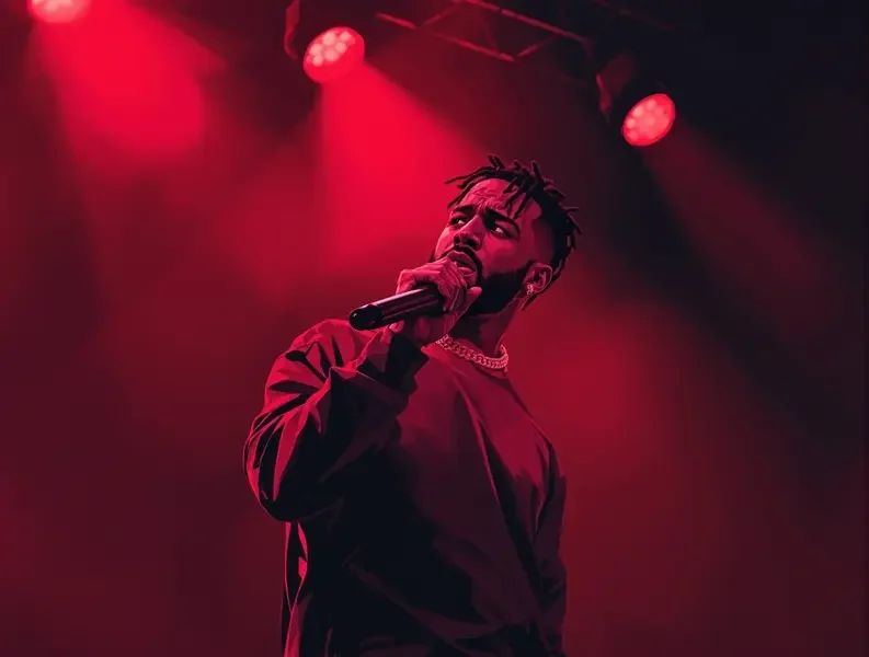 某rapper演出忘词翻车，现场观众集体嘘声 - 吃瓜网黑料爆料91吃瓜资讯封面